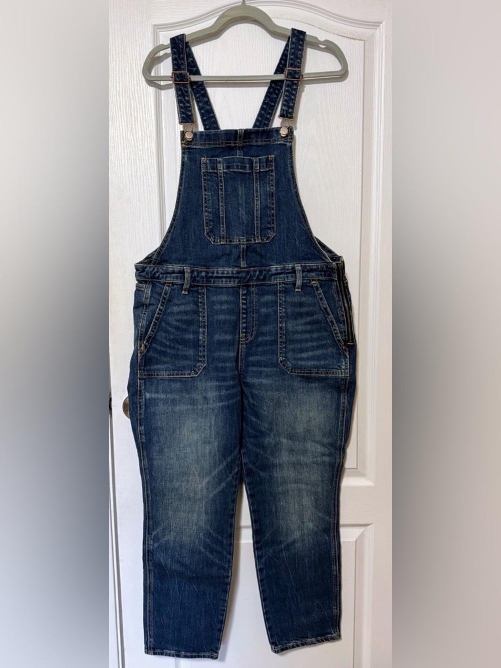 Old Navy Dark Blue Denim Overalls -16P